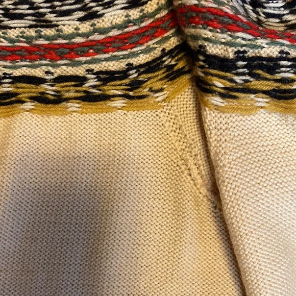 Handmade wool vintage sweater - Picture 7 of 8